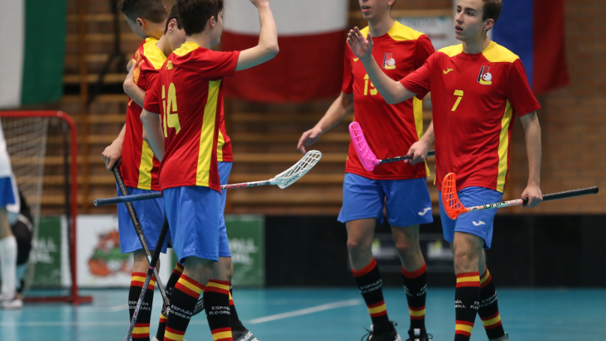 Concentración de la Selección Española Sub19 Masculina de Floorball